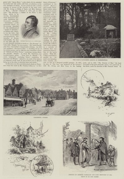 Alfred, Baron Tennyson, Poeta Laureado de John Gilbert