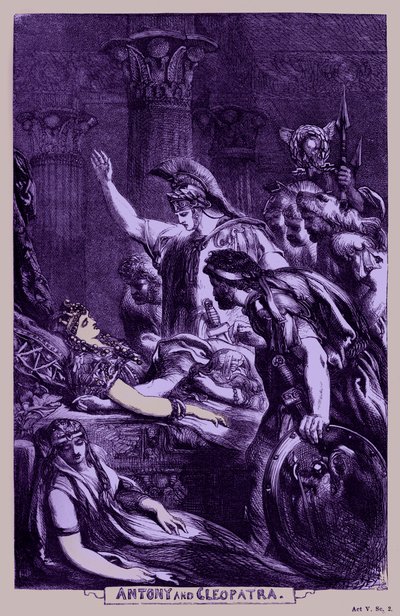 Antônio e Cleópatra de John Gilbert