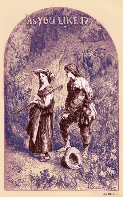 As you Like It, de William Shakaespeare. de John Gilbert