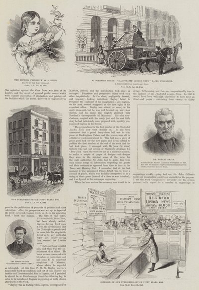 História das Notícias Ilustradas de Londres de John Gilbert