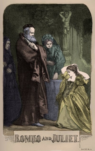 Romeu e Julieta de William Shakaespeare de John Gilbert