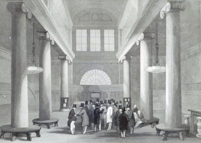 Bolsa de Valores, gravada por Henry Melville, c.1842 de John Gilbert