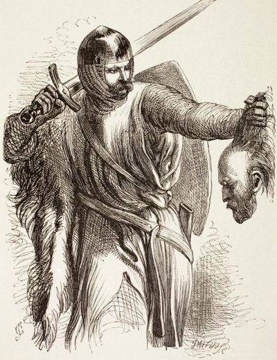 O bastardo com a cabeça da Áustria, 1890 de John Gilbert