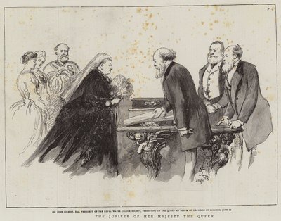 O Jubileu de Sua Majestade a Rainha de John Gilbert