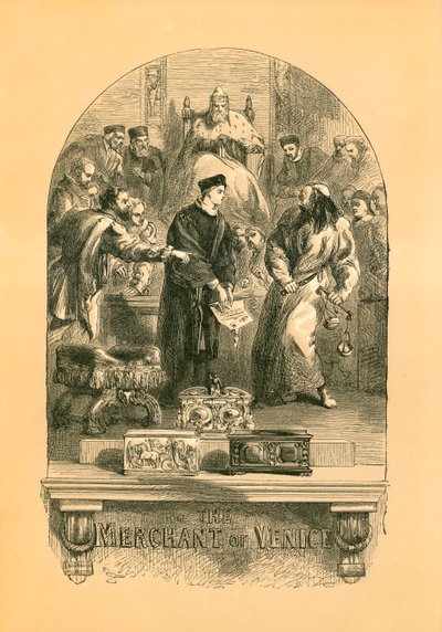 O mercador de Veneza de John Gilbert