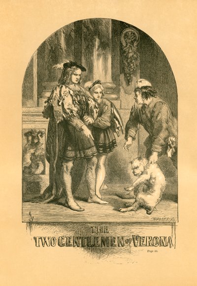 Os dois cavalheiros de Verona de John Gilbert