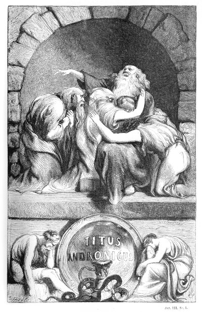 Titus Andronicus de John Gilbert