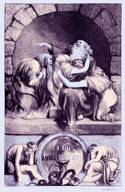 Titus Andronicus de John Gilbert