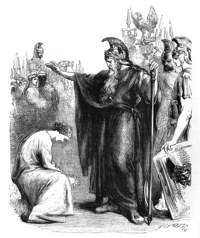Titus Andronicus por William Shakespeare de John Gilbert