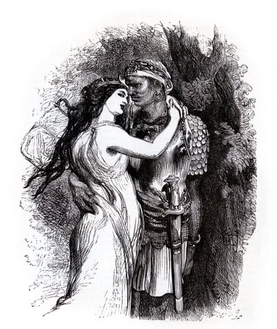 Titus Andronicus por William Shakespeare de John Gilbert