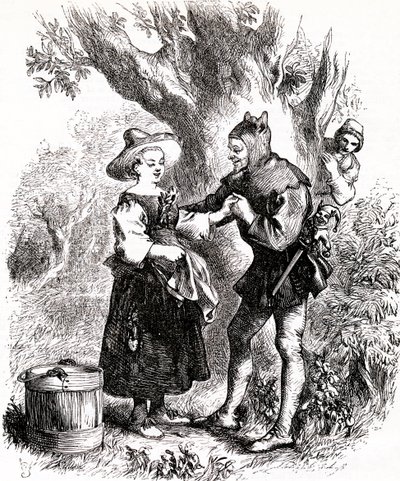 A peça de William Shakespeare de John Gilbert