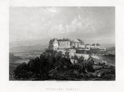 Castelo de Stirling, Escócia, 1883. de John Godfrey