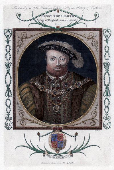 Henrique VIII da Inglaterra, 1784. de John Goldar