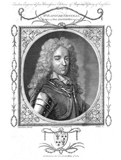 Sr. Rapin De Thoyras, 1784. de John Goldar