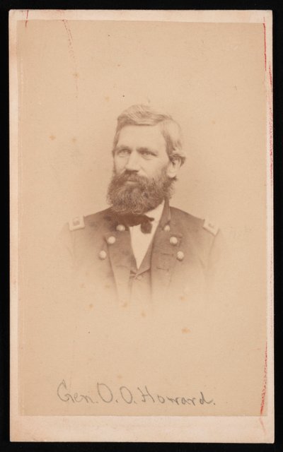 Retrato do general Oliver Otis Howard 1830-1909, década de 1860. de John Goldin