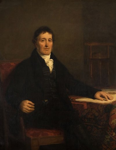 Retrato de William Murdoch 1754-1839, 1827. de John Graham Gilbert