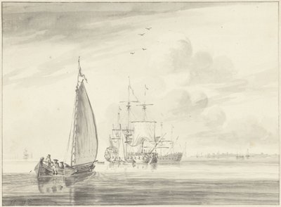 Navios em águas calmas de John Greenwood