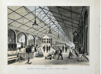 Interior da Estação Ferroviária Geral, Chester de John Gresty