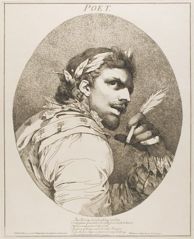 Poetisa de John Hamilton Mortimer