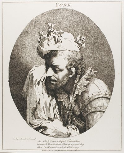 York, de Doze Personagens de Shakespeare de John Hamilton Mortimer