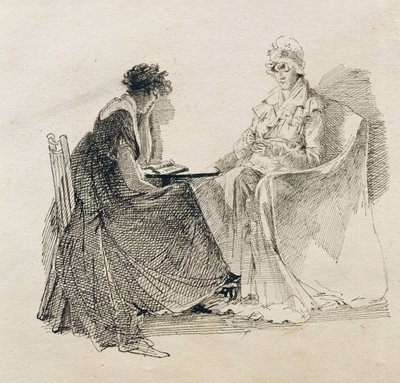 Uma noite em (caneta e tinta no papel) de John Harden