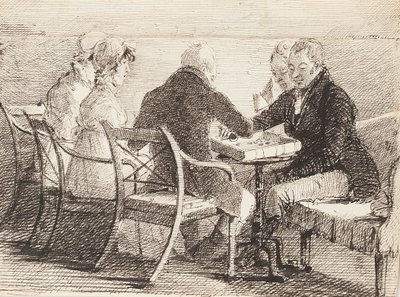 Gamão, 1808 de John Harden