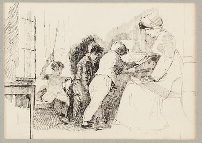 Jessy, Robert, Joseph e Sophie, 1818 de John Harden