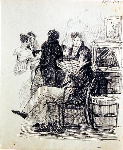 Leitura de uma Partitura Musical de John Harden