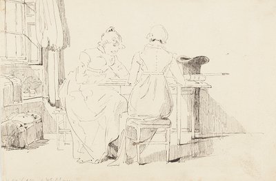 Esperando em Whitehaven, 1811 de John Harden