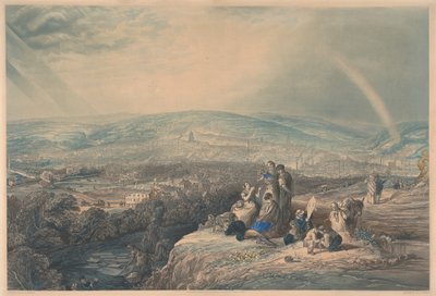 Vista Panorâmica de Sheffield de John Harris