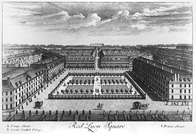 Praça Vermelha de Lyon de John Harris