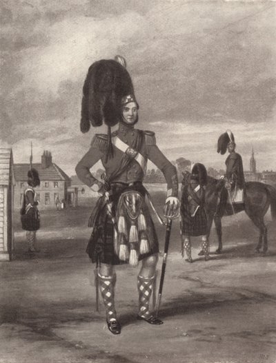 A 93ª Ordem de Revisão dos Highlanders de Sutherland, c1820-1870, 1909 de John Harris Junior