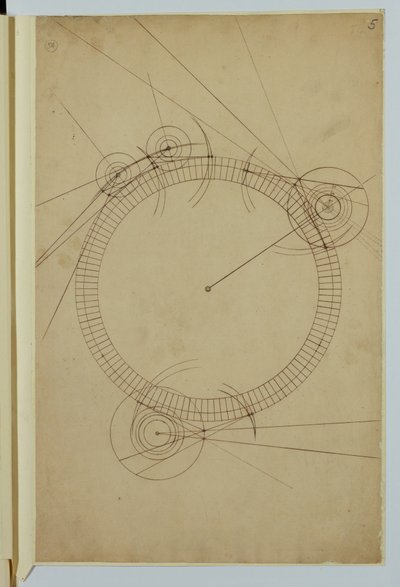 Desenhos para o MSS de John Harrison
