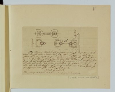 Desenhos para o MSS de John Harrison