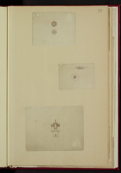 Desenhos para o MSS de John Harrison