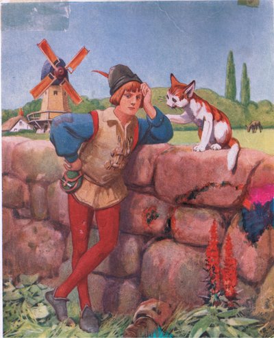Dick Whittington e seu gato (lito) de John Hassall