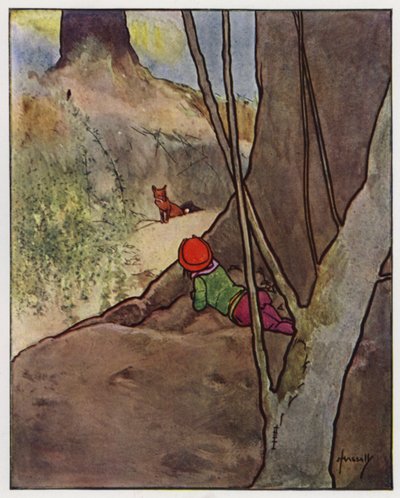 A raposa (lito colorido) de John Hassall