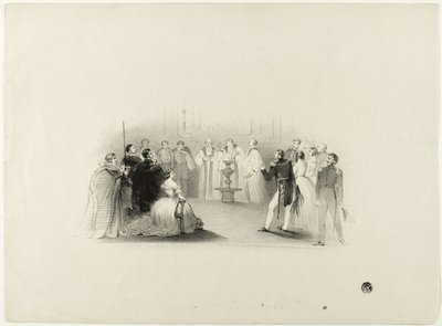 Batizado de Eduardo VII de John Hayter