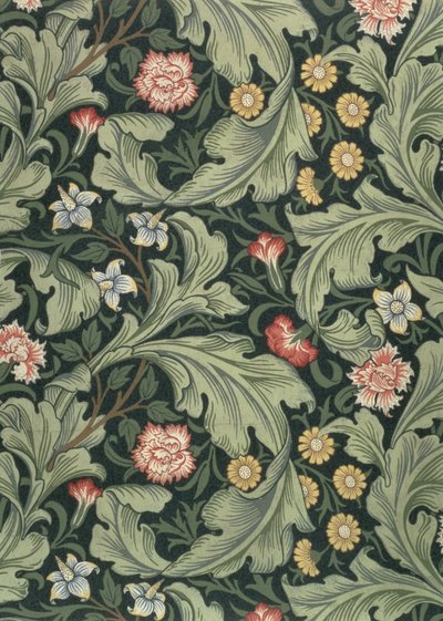 Leicester wallpaper, desenhado por John Henry Dearle (1860-1932) para Morris and Company, 1911 de John Henry Dearle