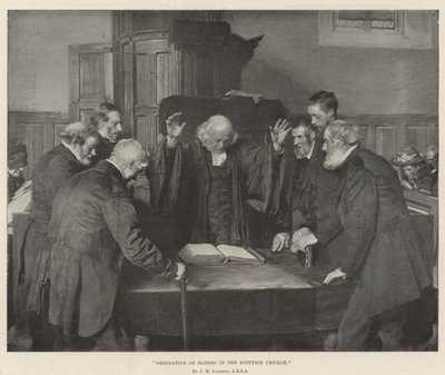 Ordenação de Anciãos na Igreja Escocesa de John Henry Lorimer