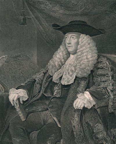 Charles Pratt, Primeiro Conde Camden, início do século XIX. de John Henry Robinson