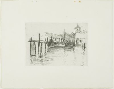 Doca em Newport de John Henry Twachtman