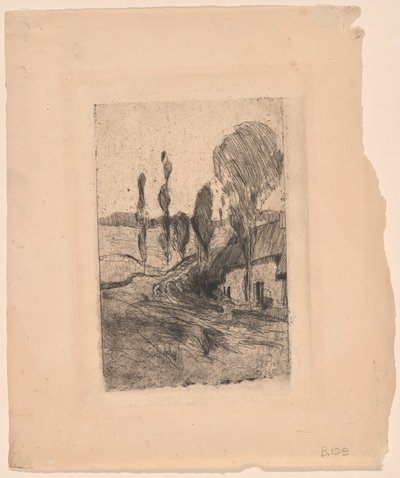 Paisagem francesa de John Henry Twachtman