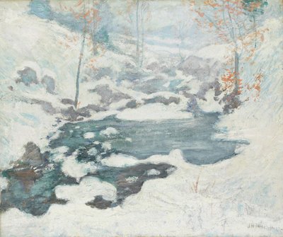 Icebound, c.1889 de John Henry Twachtman