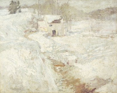 Paisagem do inverno, 1890 "s de John Henry Twachtman