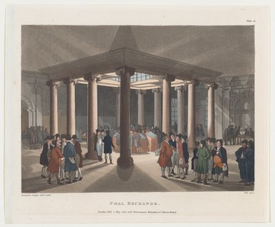 Coal Exchange, 1º de maio de 1808., 1º de maio de 1808. de John Hill