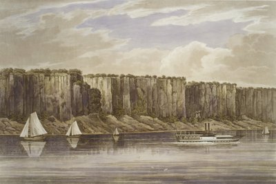Palisades No. 19, Hudson River Portfolio, 1823-24. de John Hill