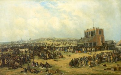 Antes da Corrida (Corridas de Nottingham), 1865 de John Holland
