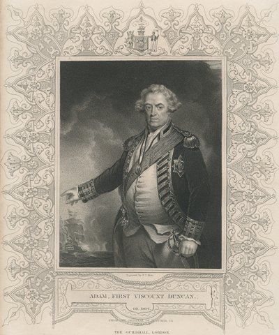 Adam Duncan, 1º Visconde Duncan de Camperdown de John Hoppner