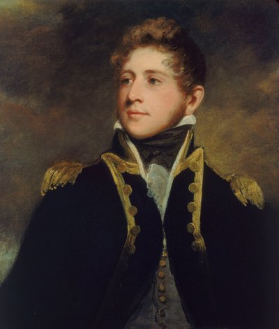 Capitão Peter Parker (1785-1814), c.1808-10 (óleo sobre tela) de John Hoppner